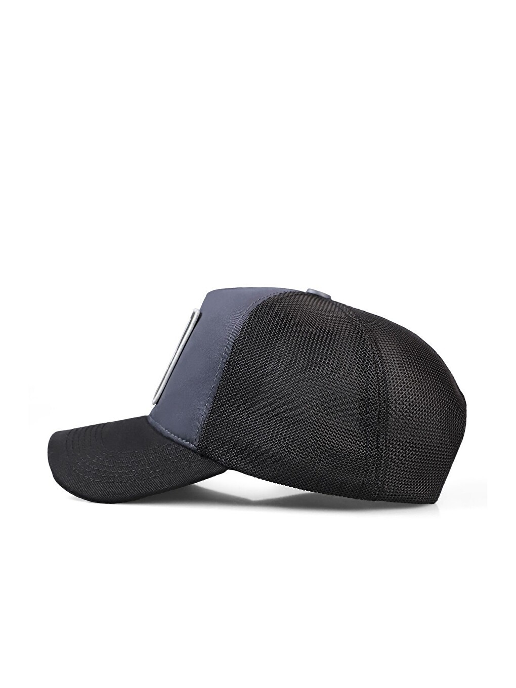 It's Not A Game Logolu Siyah-Antrasit Trucker Şapka-3