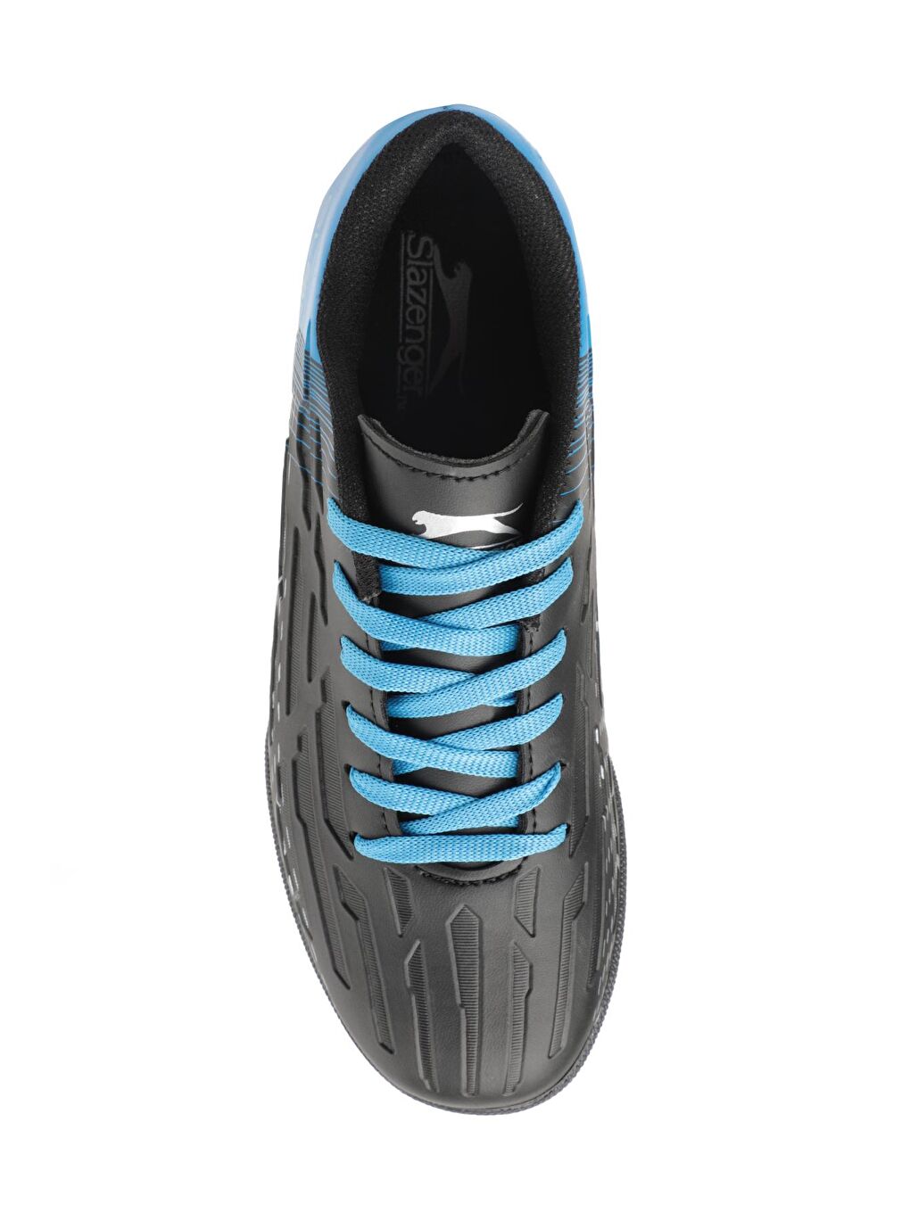 SCORE I HS Futbol Erkek Çocuk Halı Saha Ayakkabı Siyah / Saks Mavi-4