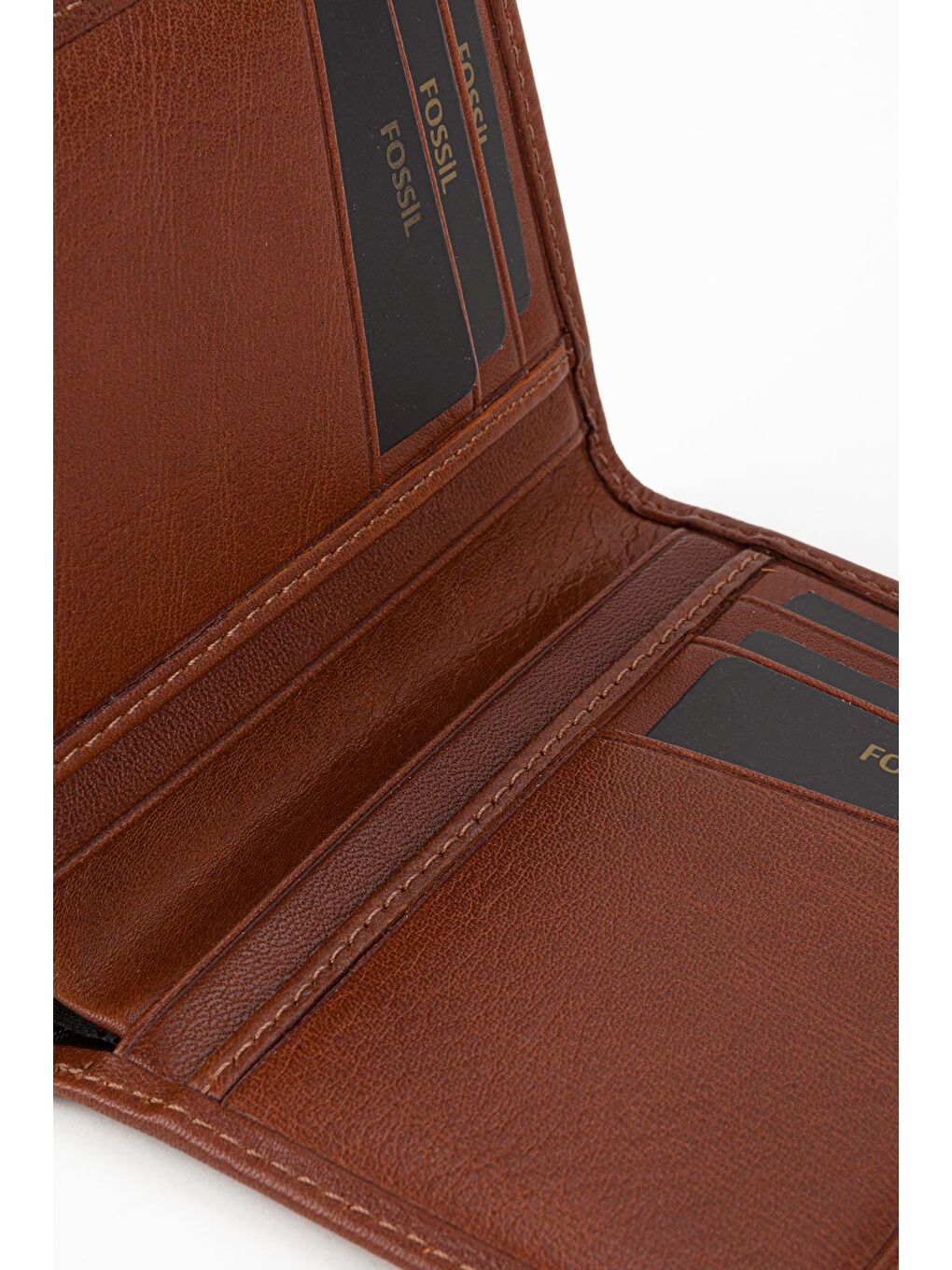 Kahverengi Kutulu Hakiki Deri Ekstra Kartlıklı Siyah Erkek El Portföyü Kartlık Cüzdan-3