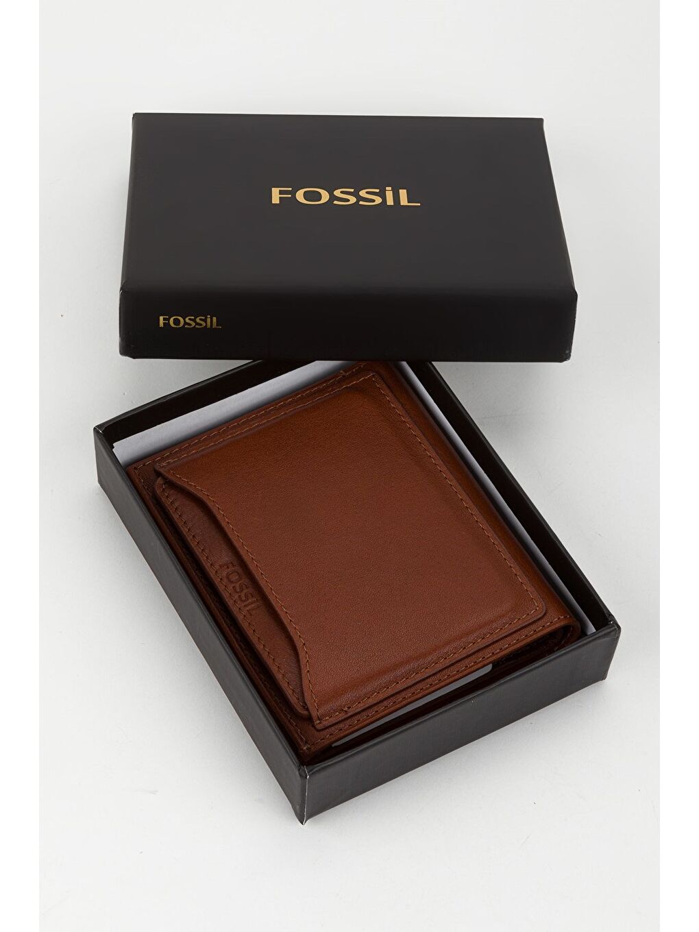 Kahverengi Kutulu Hakiki Deri Ekstra Kartlıklı Siyah Erkek El Portföyü Kartlık Cüzdan-5