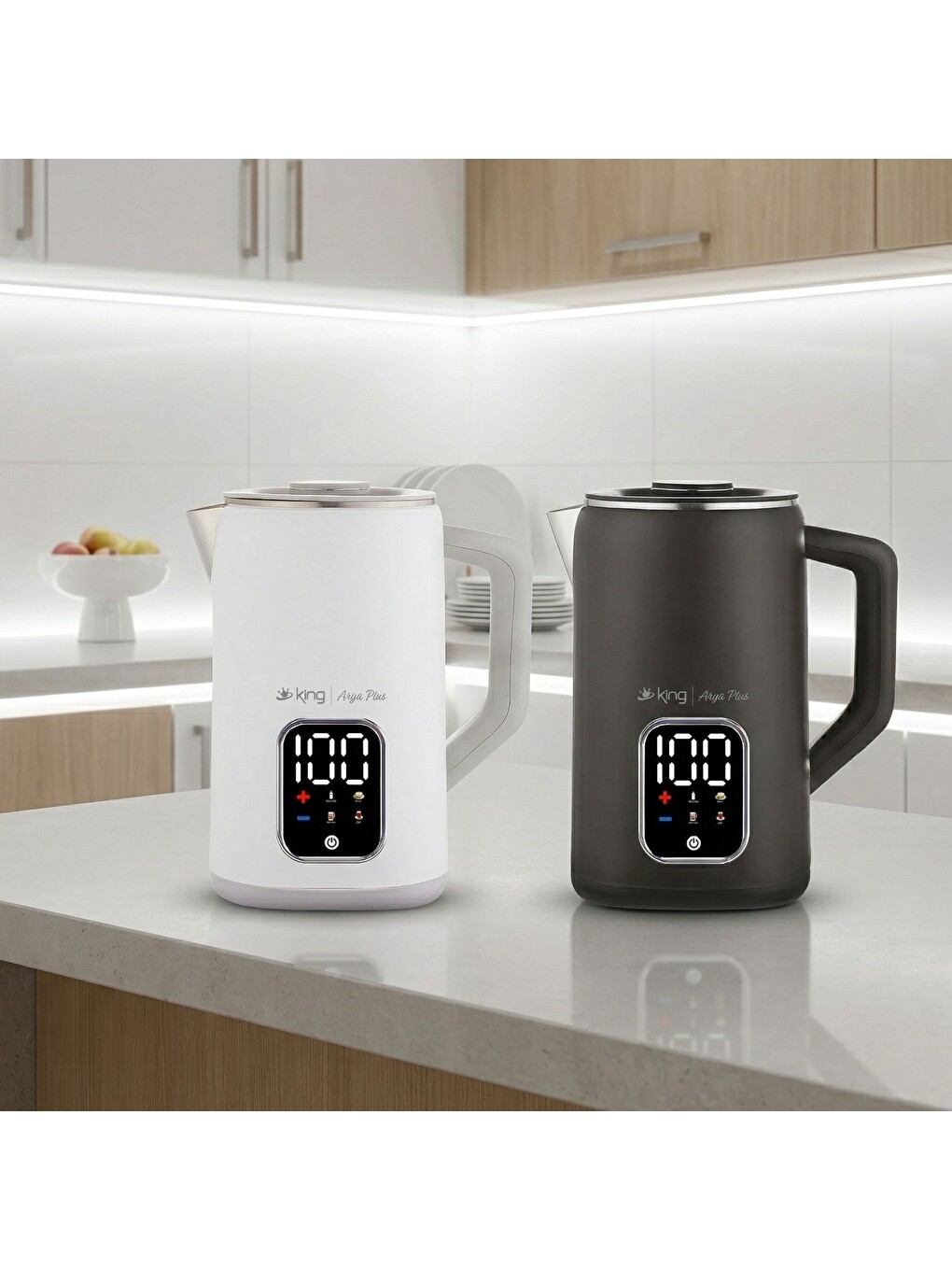 K3108 Arya Plus Dijital Su Isıtıcı (siyah)-1