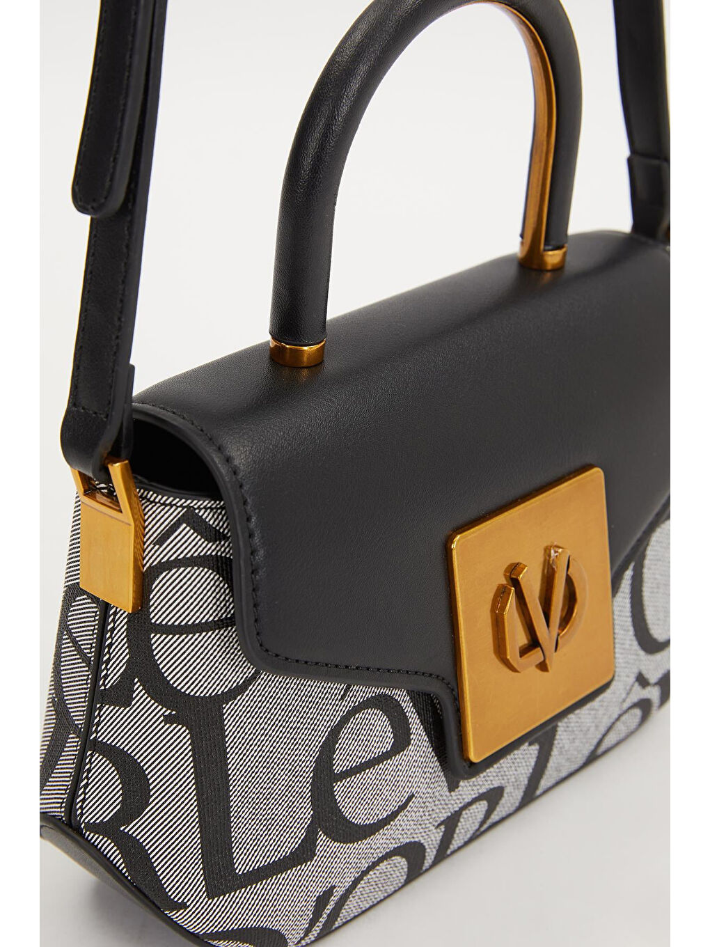 Tek Askı Çıtçıt Detay Çanta 930283 Siyah-2