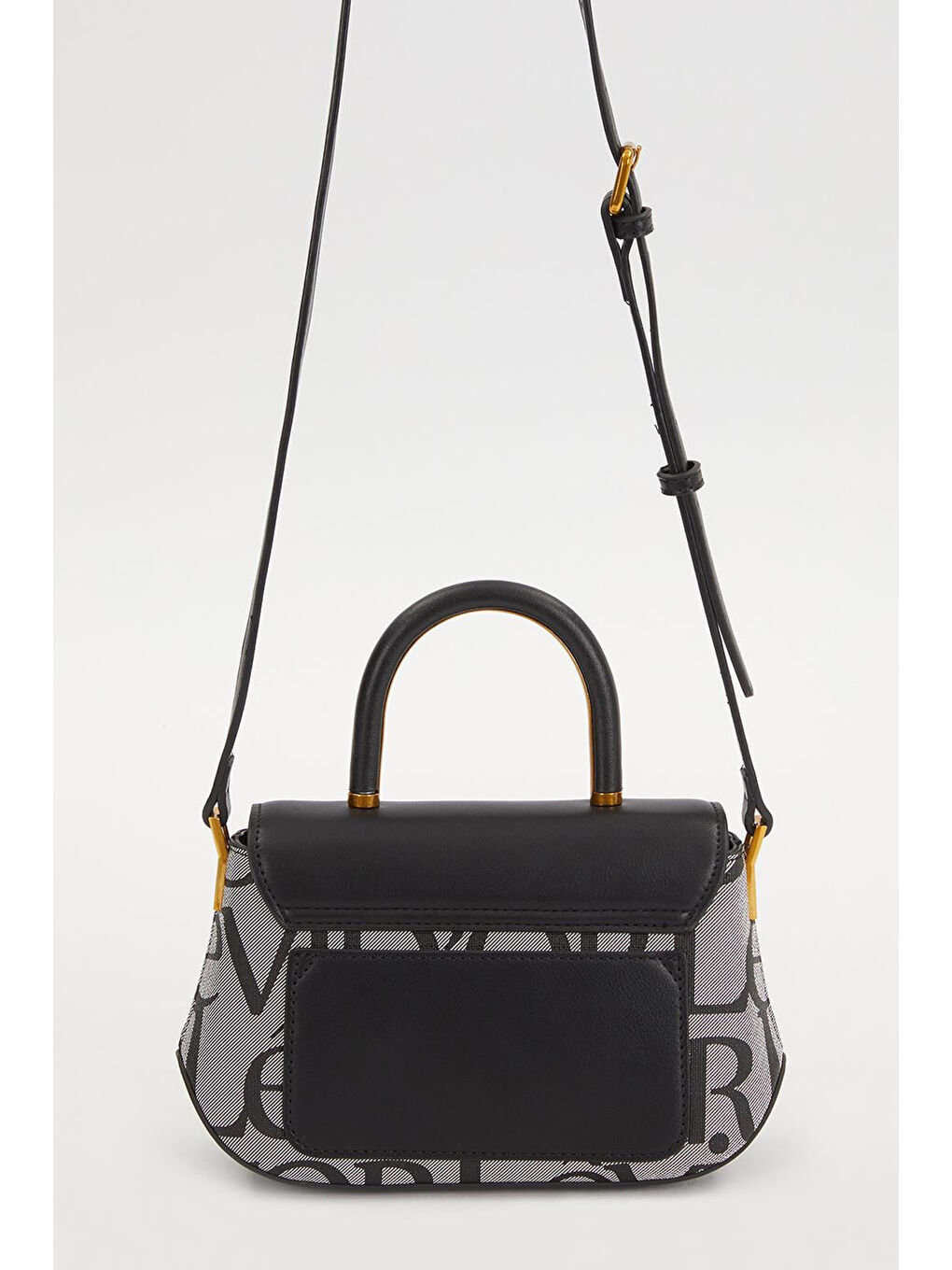 Tek Askı Çıtçıt Detay Çanta 930283 Siyah-3