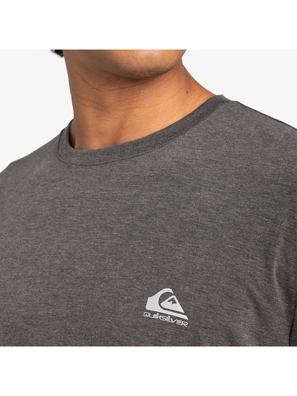 Siyah Coastal Run Erkek Gri Tişört-3