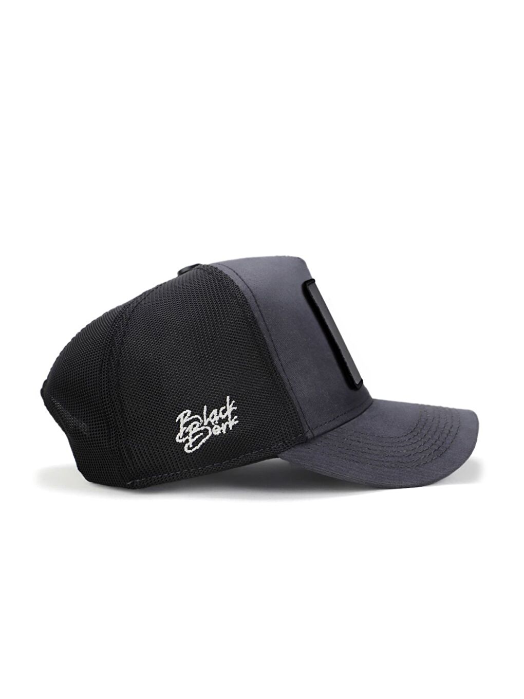 Ikon - 1 Kaan Lisanlı Antrasit-Siyah Trucker Şapka-1