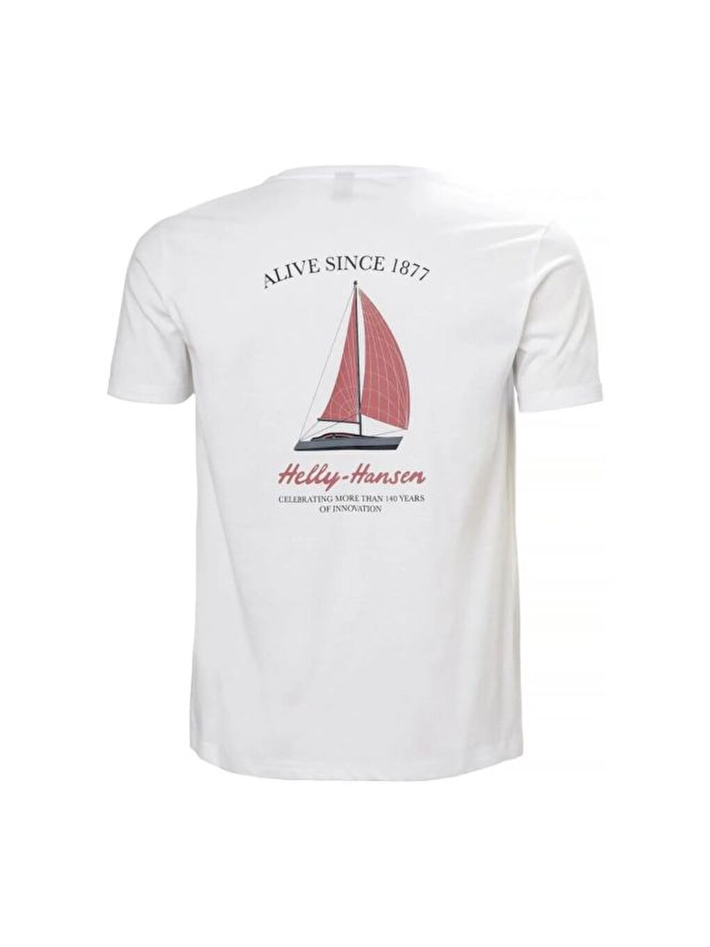 Beyaz Shoreline 3.0 Erkek %100 Pamuk Tişört HHA.54601-1