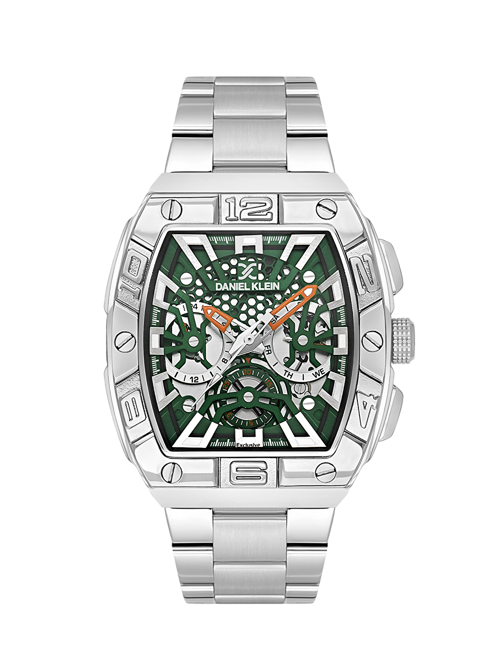 Gri DK.1.13756-3 Exclusive Erkek Kol Saati