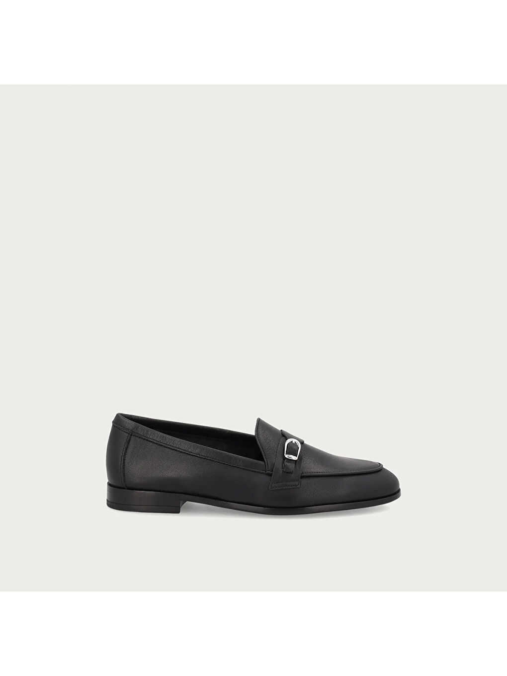 Siyah Kadın Klasik Ayakkabı 94M5 MOUSSE LEATHER LOAFERS