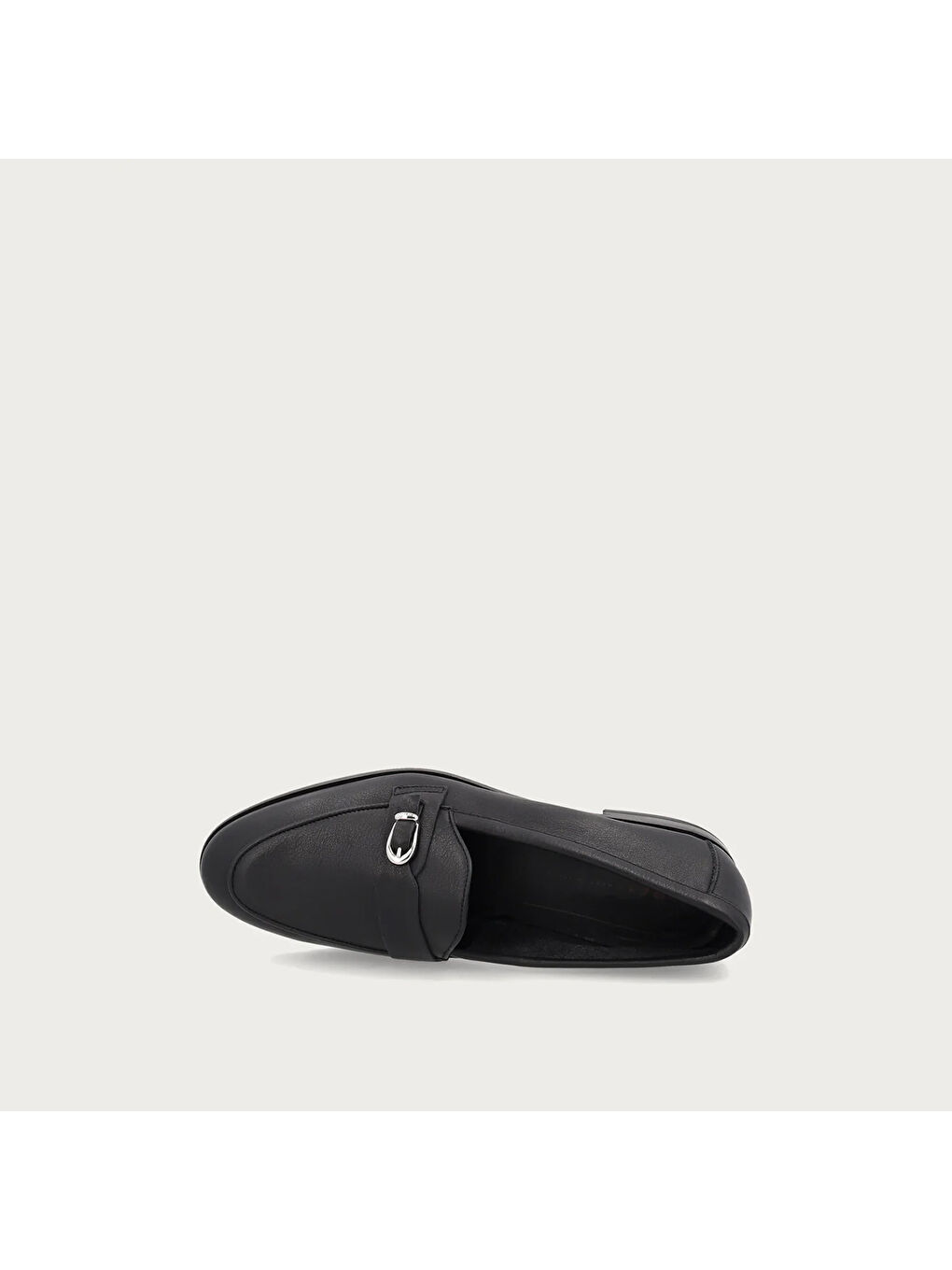 Siyah Kadın Klasik Ayakkabı 94M5 MOUSSE LEATHER LOAFERS-3