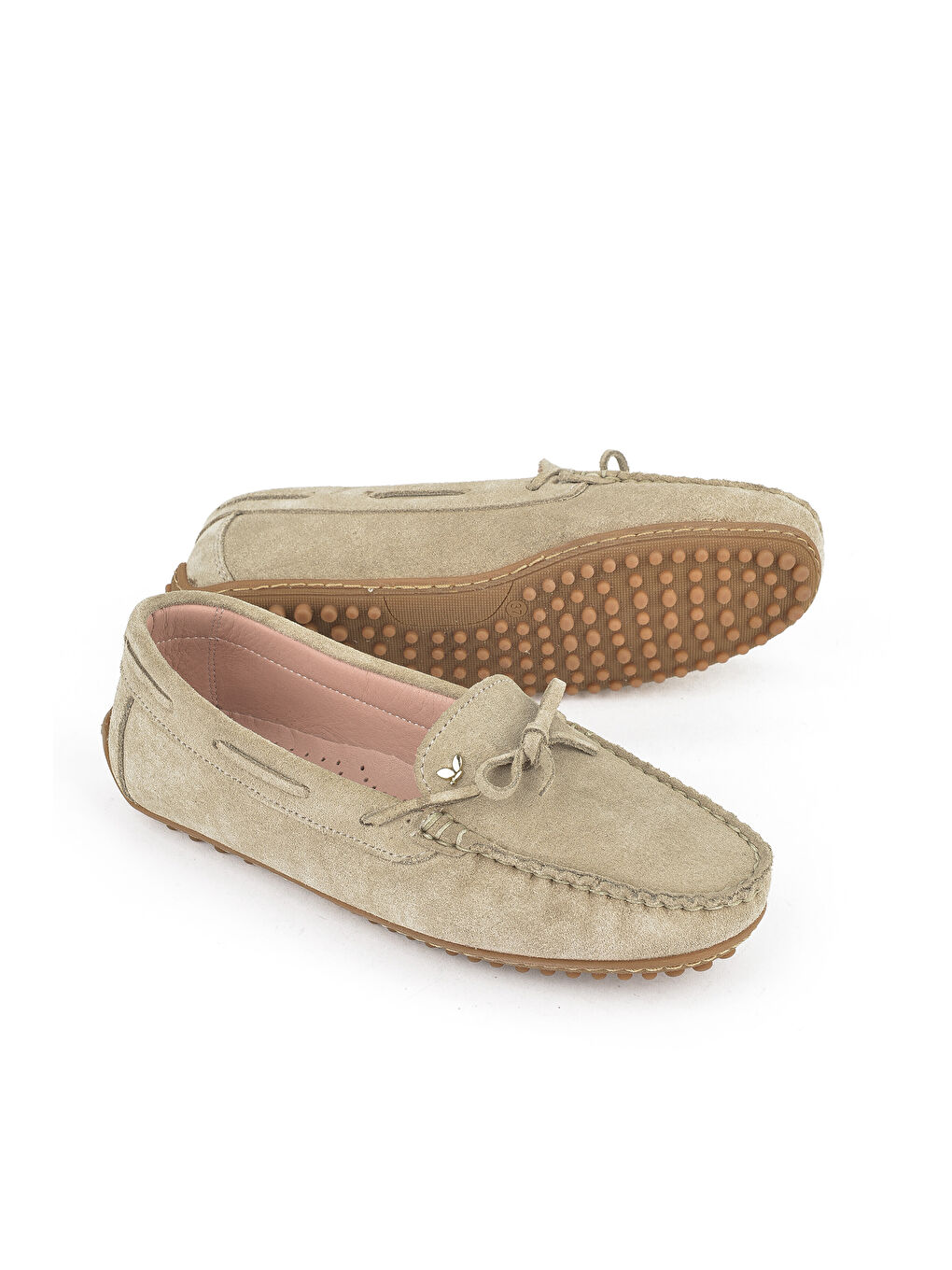 Kadın Hakiki Deri Ayakkabı 1511007ZZ2001 Bej-3