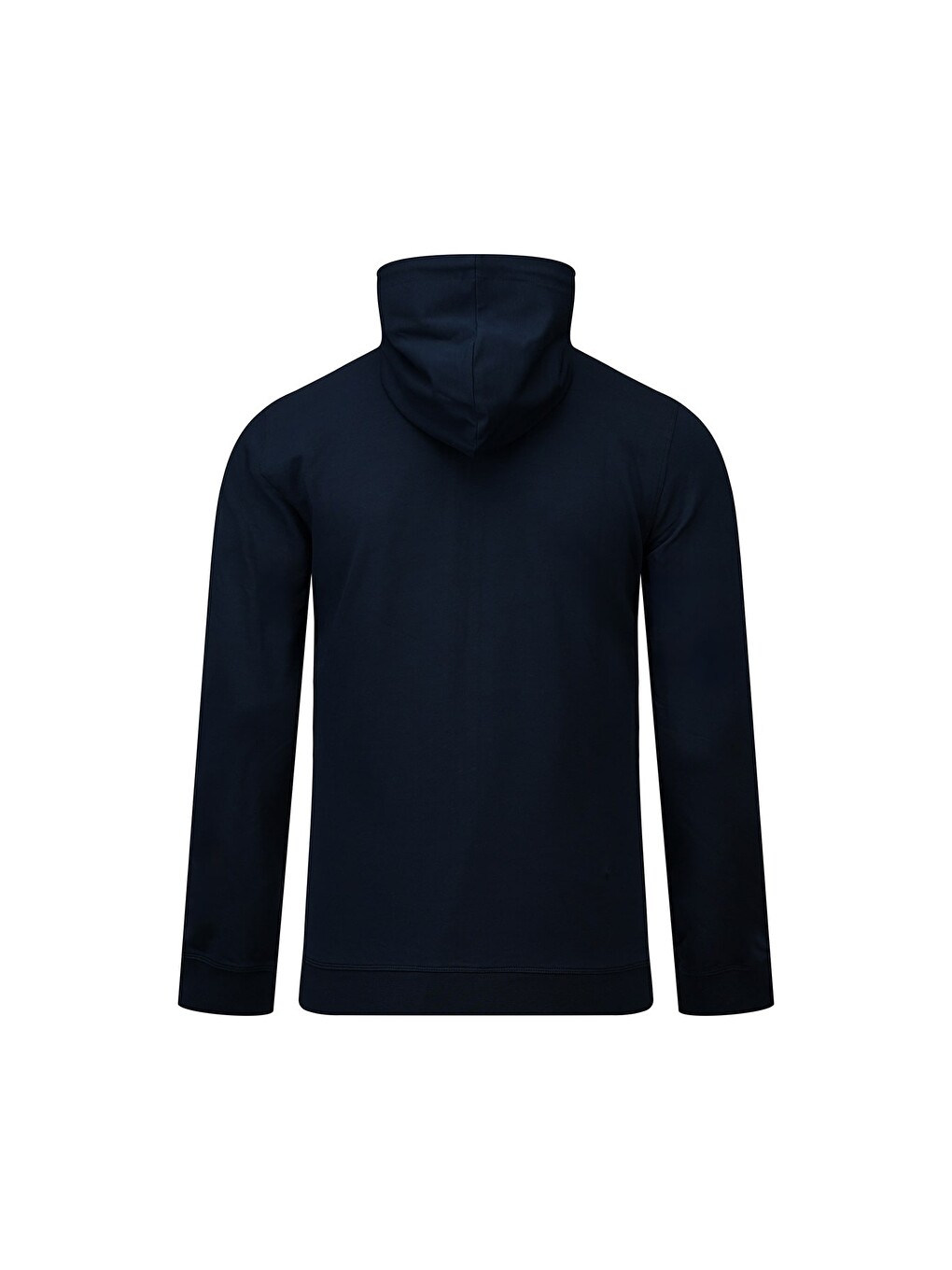 Lacivert Regular Fit Pamuklu Kapüşonlu Sweatshirt-2
