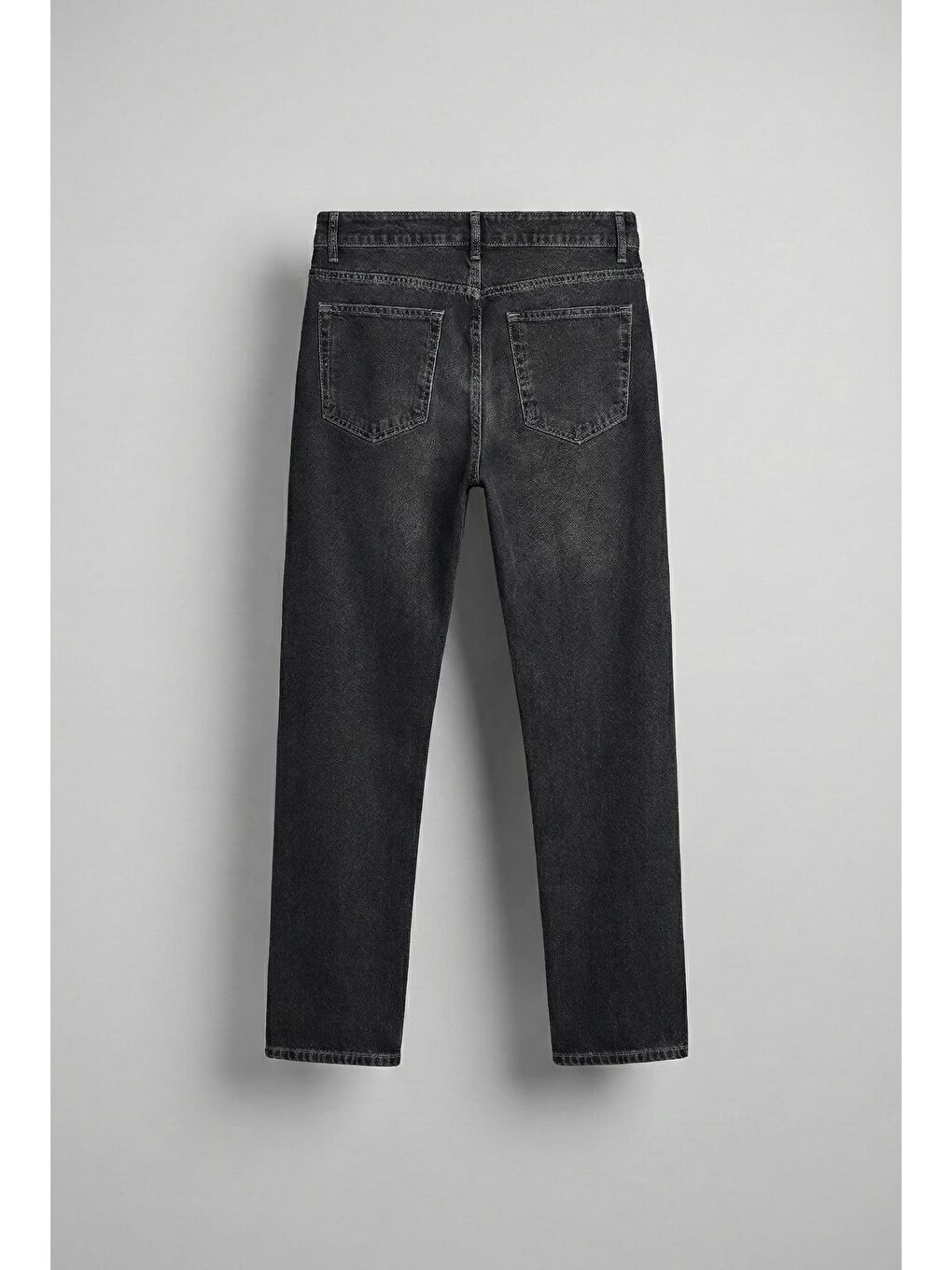 Erkek Baggy Fit Jean Siyah-1