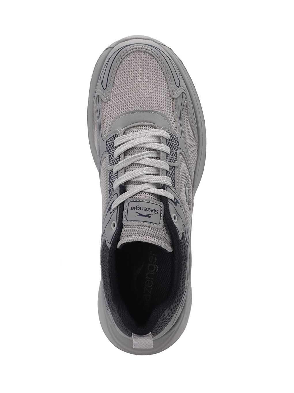 SLAZENGER GIMA Erkek Sneaker Ayakkabı Gri / Lacivert - 4