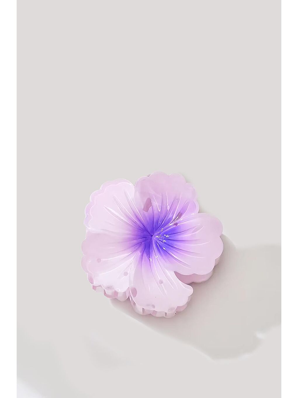 Lila Tropik Hibiskus Çilek Mandal Toka-1