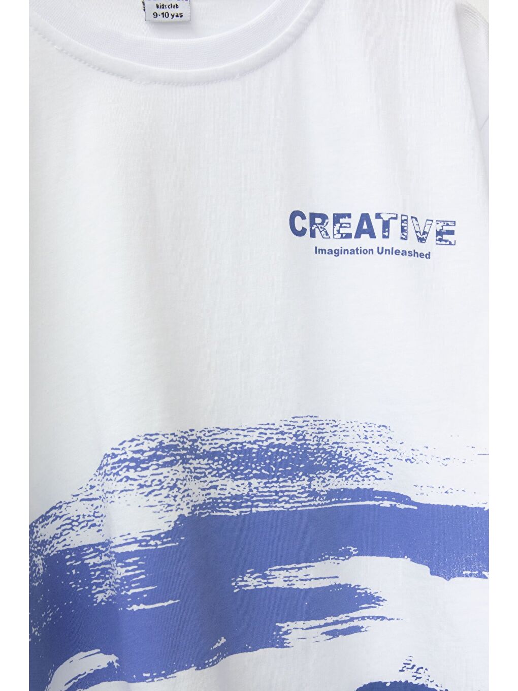 Mavi Creative Yazılı Desenli Tişörtlü Erkek Çocuk Şortlu Takım 23791-3