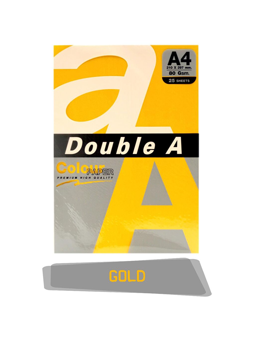 Double A A Renkli Fotokopi Kağıdı 25'li A4 80 g