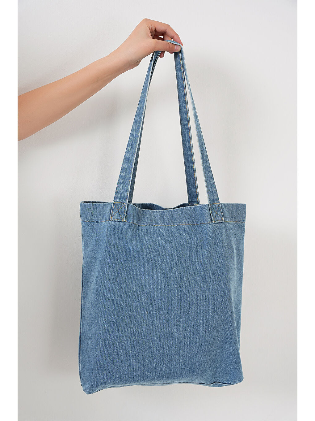 Kadın Jean Omuz Çantası 010184   Mavi-3