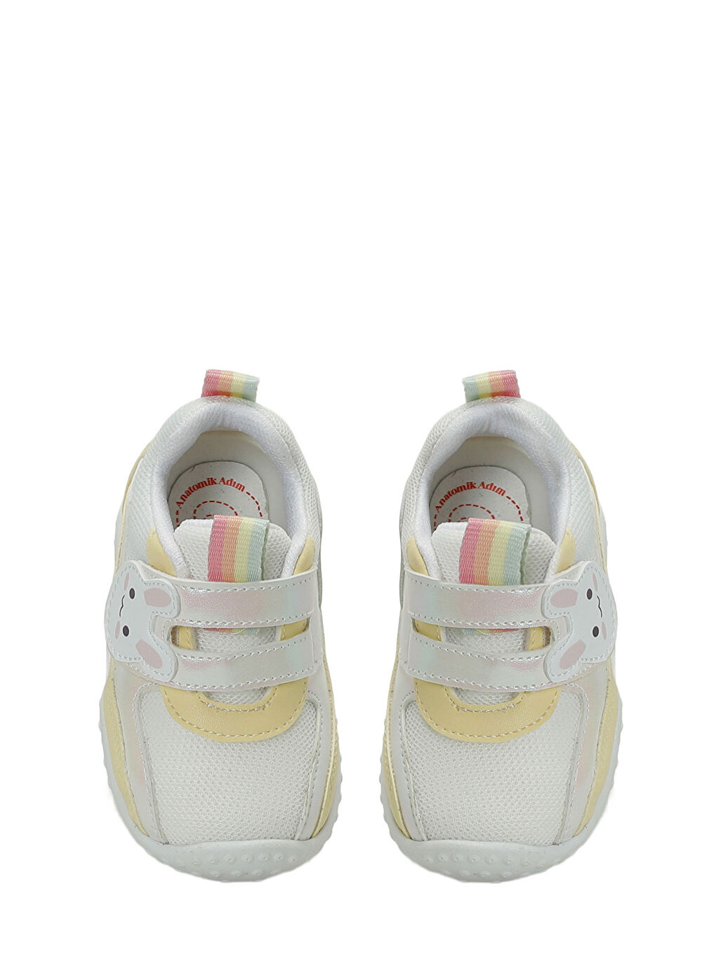 CUTE.I Sarı Kız Bebek Beyaz Sarı Sneaker-3