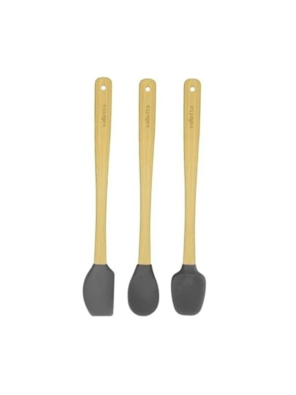 İndigo 3'lü Spatula Seti - Gri - 26 cm-1
