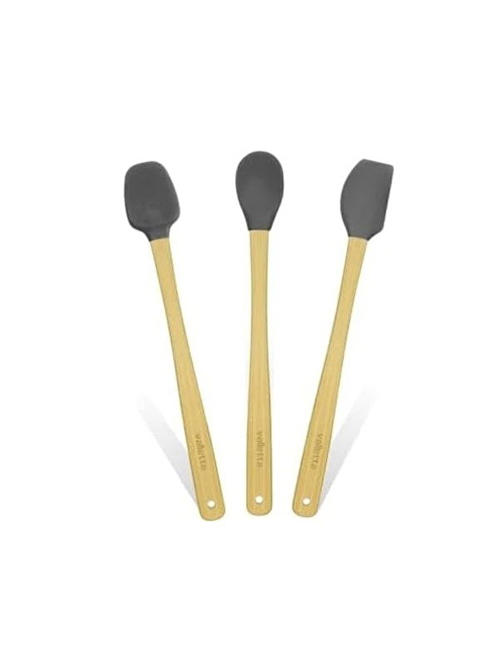 İndigo 3'lü Spatula Seti - Gri - 26 cm-2