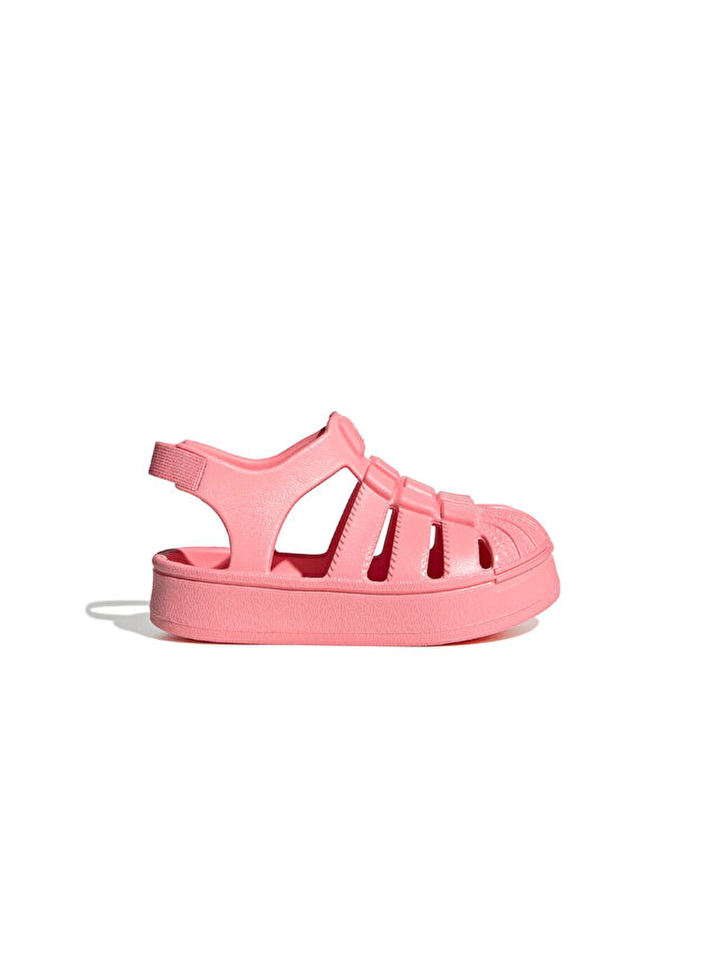 Pembe Superstar Sandal I Bebek Günlük Sandalet Jı2805 Beyaz
