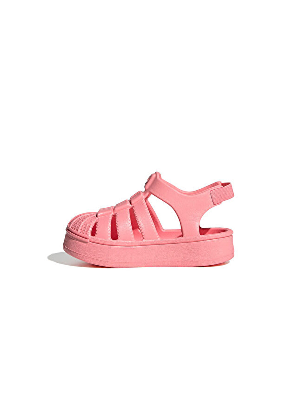 Pembe Superstar Sandal I Bebek Günlük Sandalet Jı2805 Beyaz-1