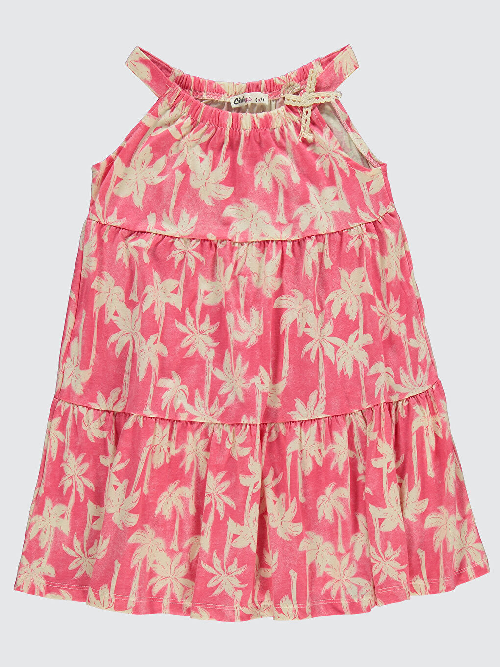 Pembe Girls Kız Çocuk Elbise 6-9 Yaş Gül