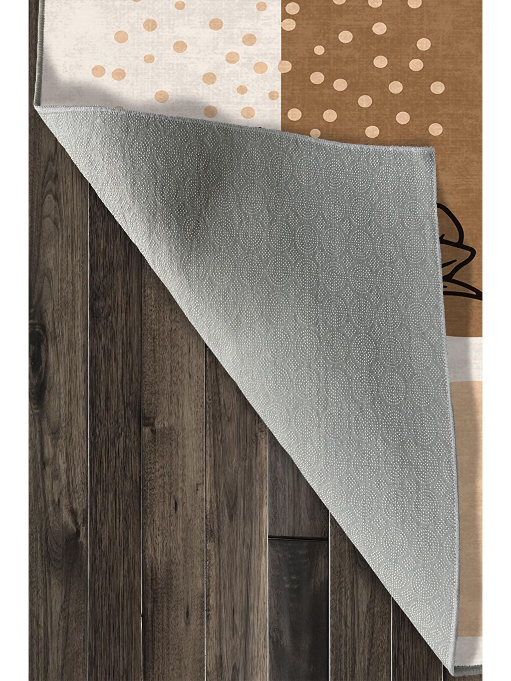 Karışık Dekoratif Özel Tasarım Yıkanabilir,İnce, Kaymaz Tabanlı, Modern Mutfak Halısı 60x100-5