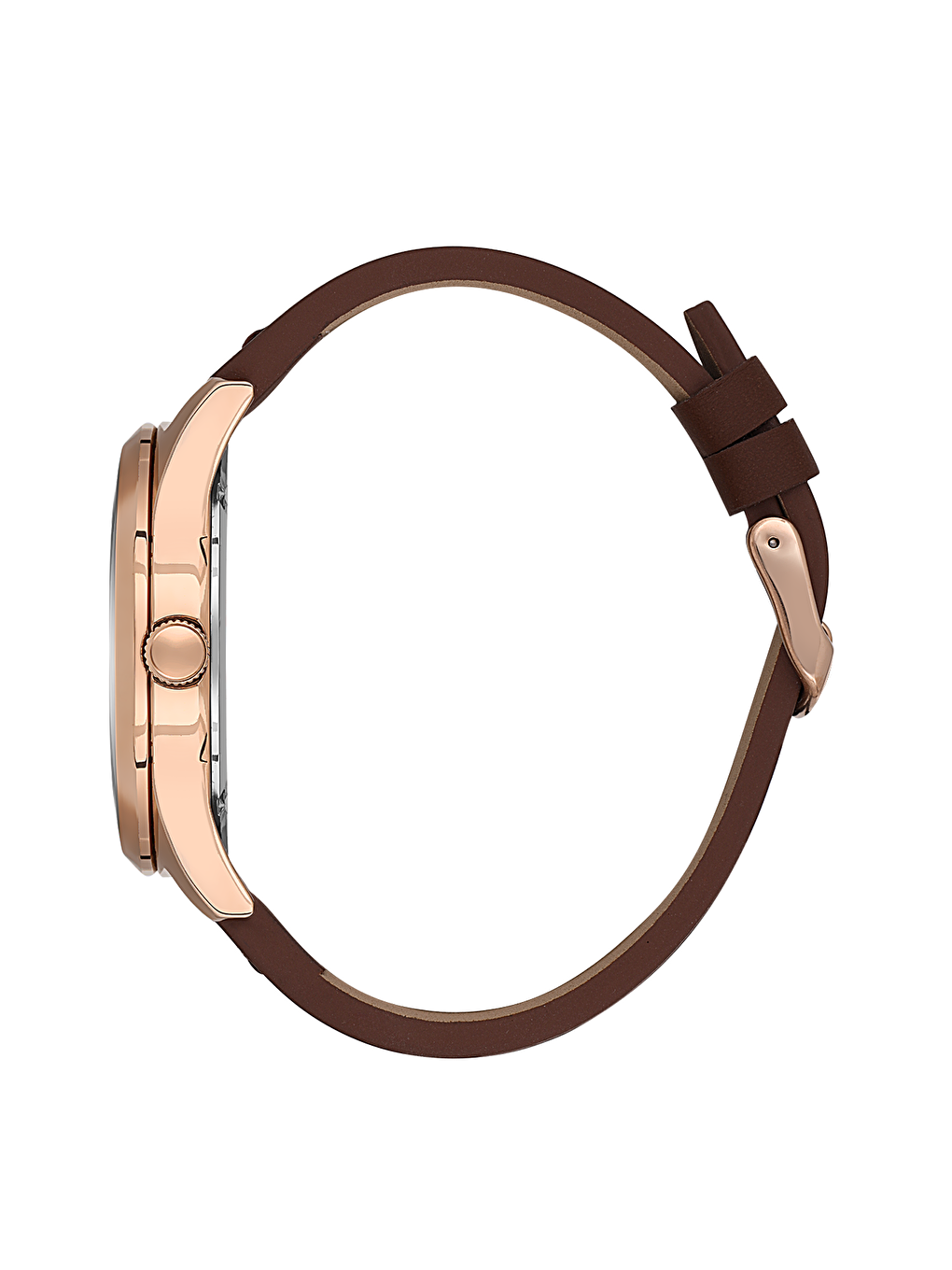 Kahverengi DK.1.13668-6 Premium Erkek Kol Saati-1