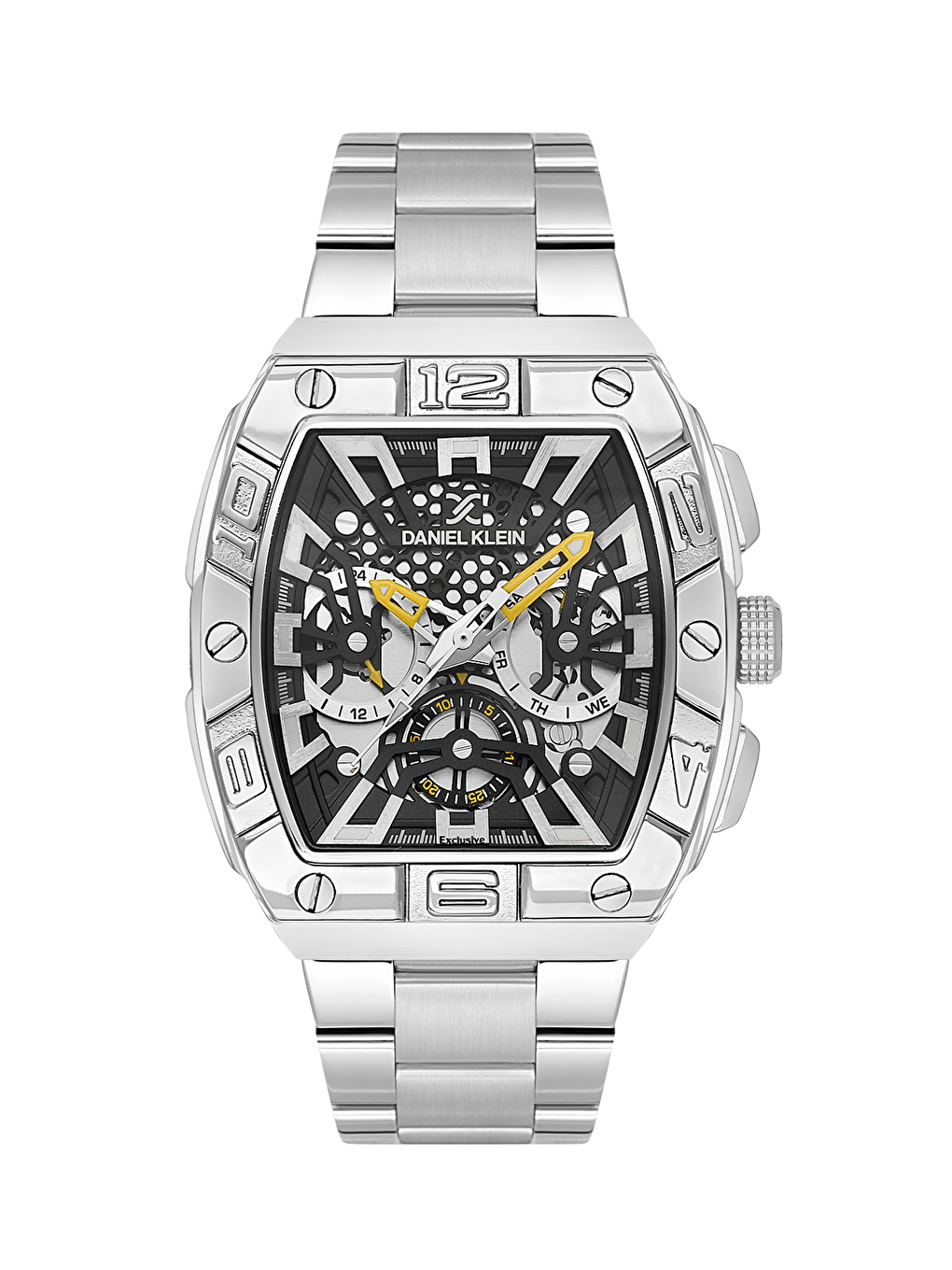 Gri DK.1.13756-4 Exclusive Erkek Kol Saati