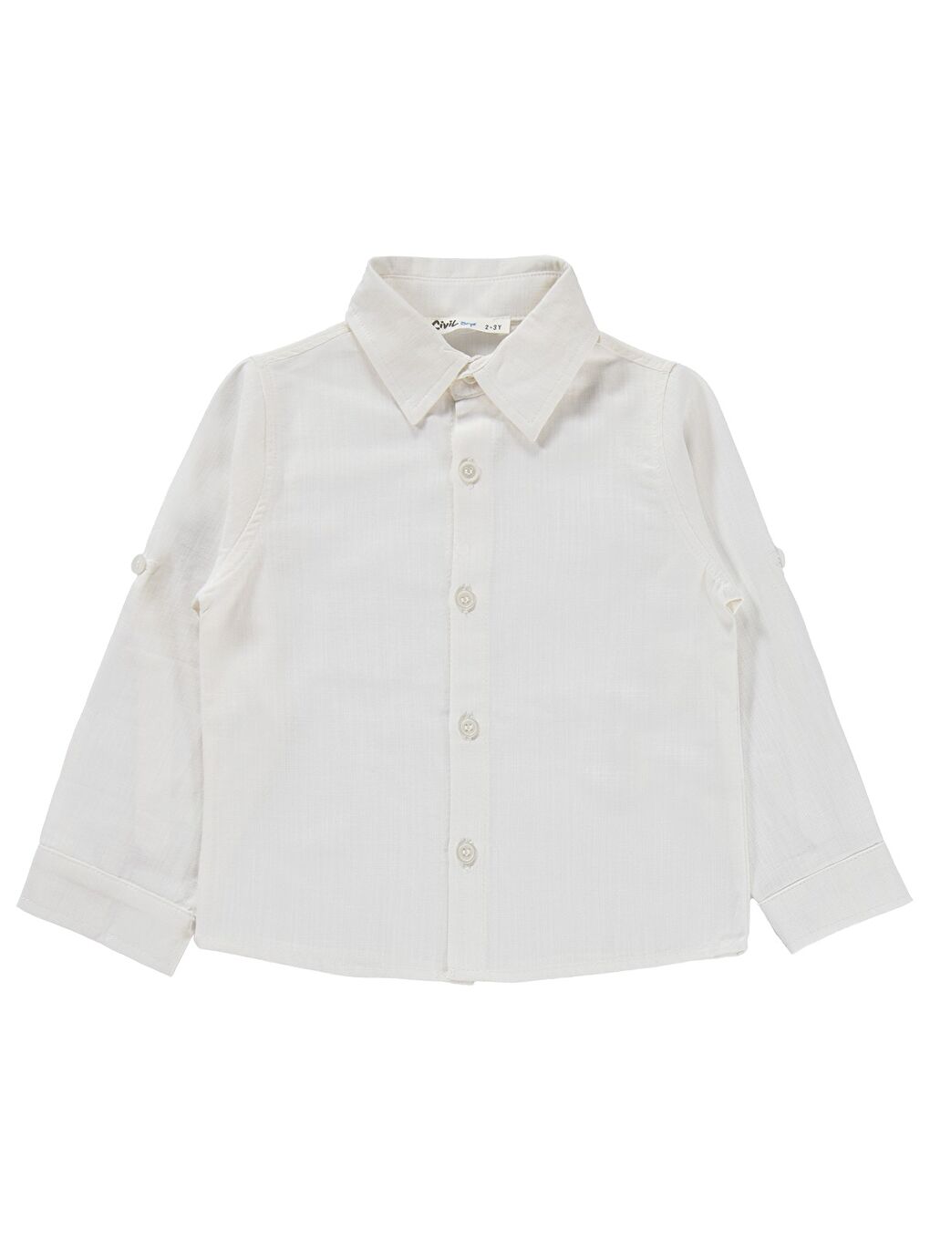 Boys Papyonlu Yelekli 2-5 Yaş Gömlek - Lacivert-1