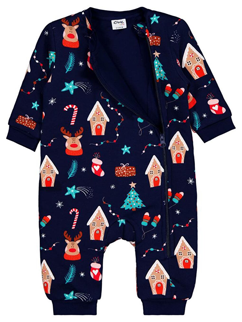 Lacivert Baby Yeniyıl Empirme 90 Gr Uyku Tulumu