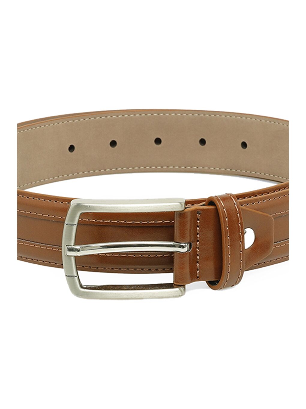 Kahverengi GM DR ALMOND -4FX Taba Erkek Kemer-1