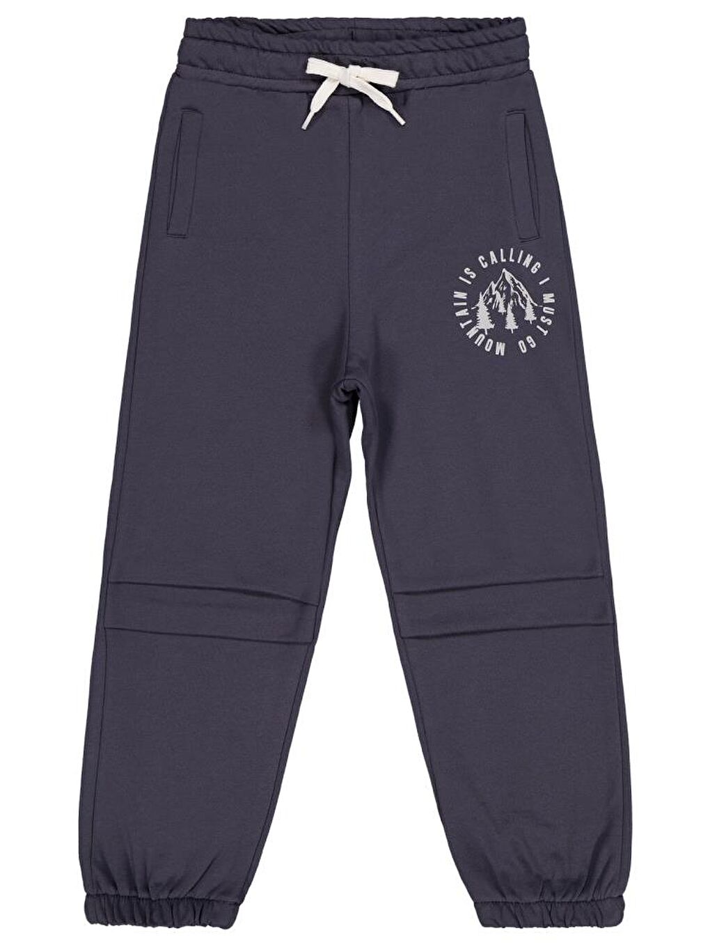 Antrasit Boys Mountaın Baskılı 6-9 Yaş Eşofman Altı