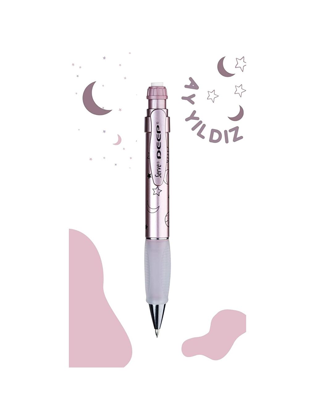 Deep Mekanik Kurşun Kalem Metalik Uzay Temalı-4