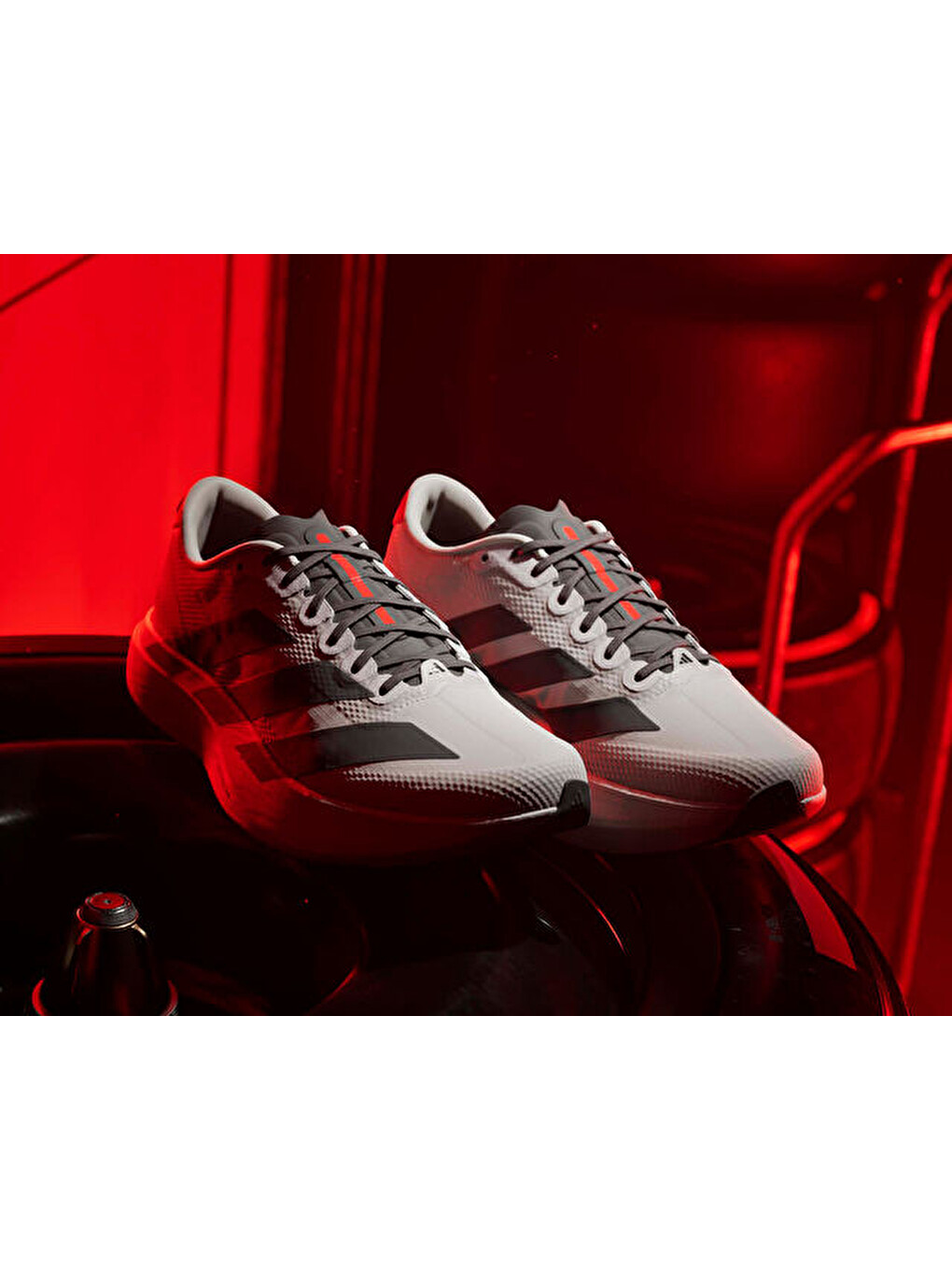 Adizero Evo Sl Wove Erkek Koşu Ayakkabısı Kj3670 Gri-3