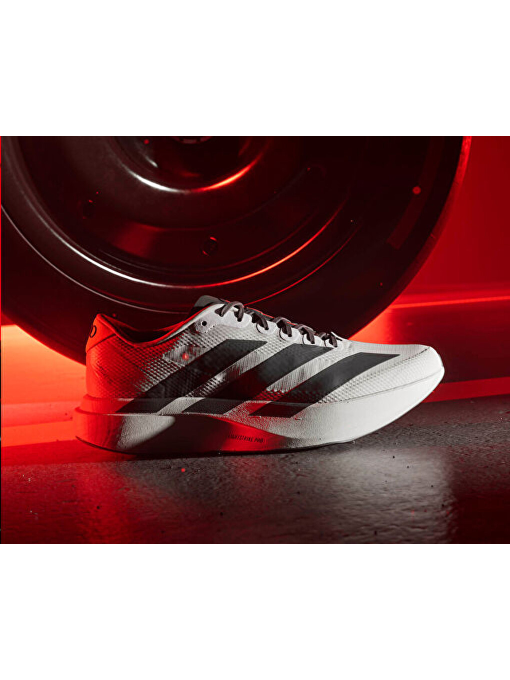 Adizero Evo Sl Wove Erkek Koşu Ayakkabısı Kj3670 Gri-4