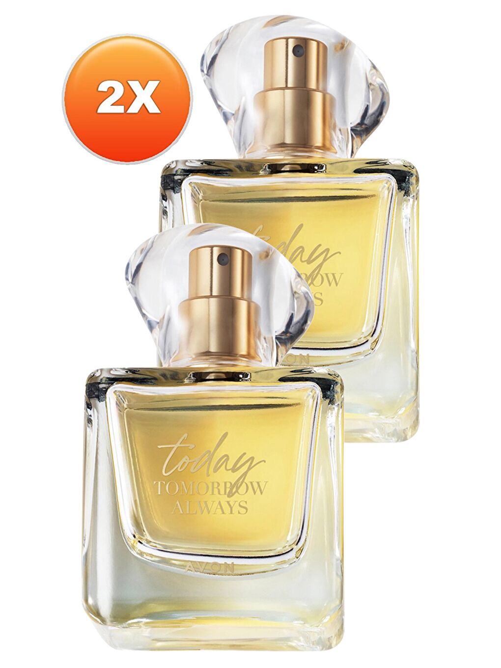 AVON Renksiz TTA Today Kadın Parfüm Edp 100 Ml. İkili Set - 1