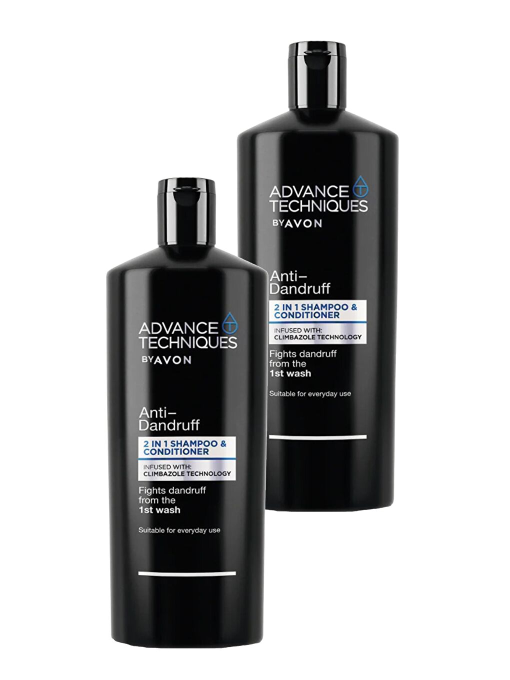 AVON Advance Techniques Kepek Önleyici 2'si 1 Arada Şampuan ve Saç Kremi 700 Ml. İkili Set