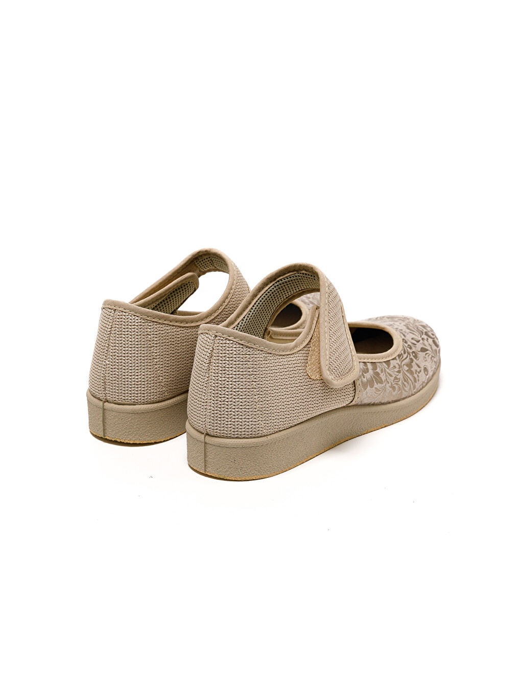 Bej Kadın Sandalet 985 STRETCH WOMEN'S FOOTWEAR Beige-4