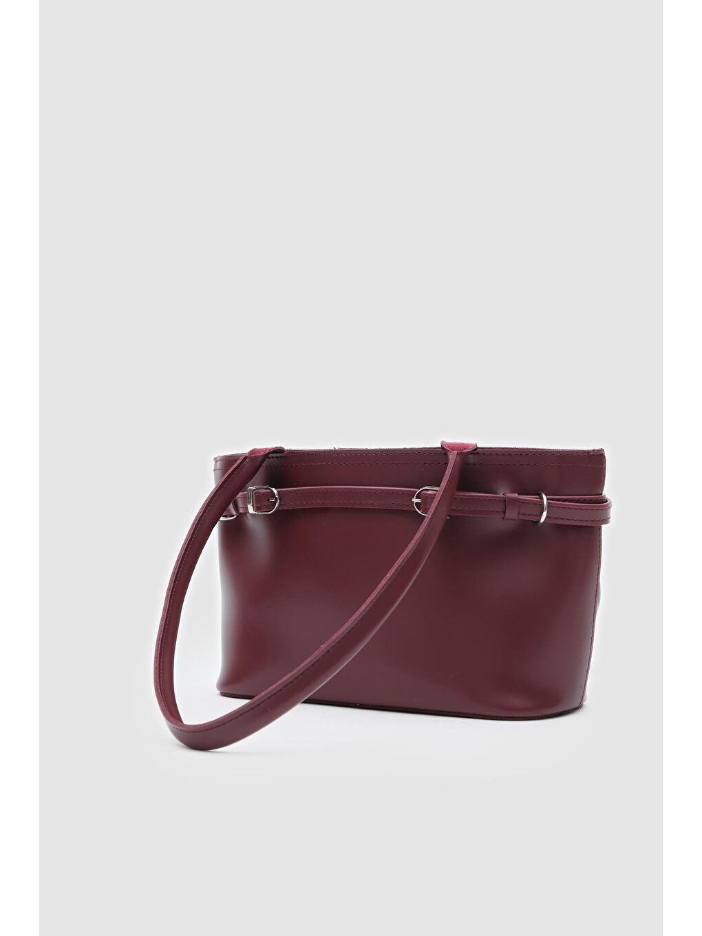 Glove Omuz Çantası Bordo-3