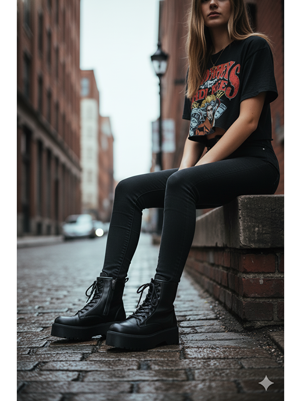 Siyah Kadın Bot V652551009-1