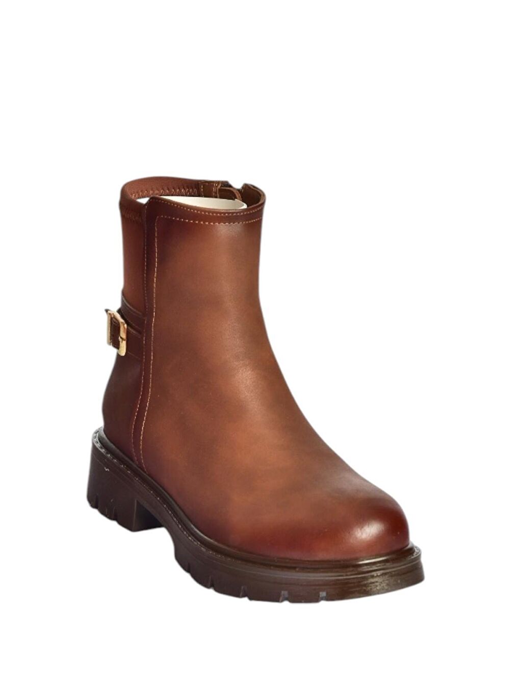 Kahverengi Taba Kadın Bot V674420409-5