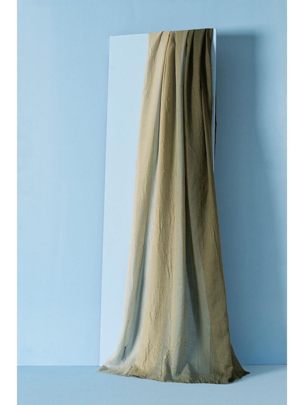 Haki Kadın Degrade Konfor Şal