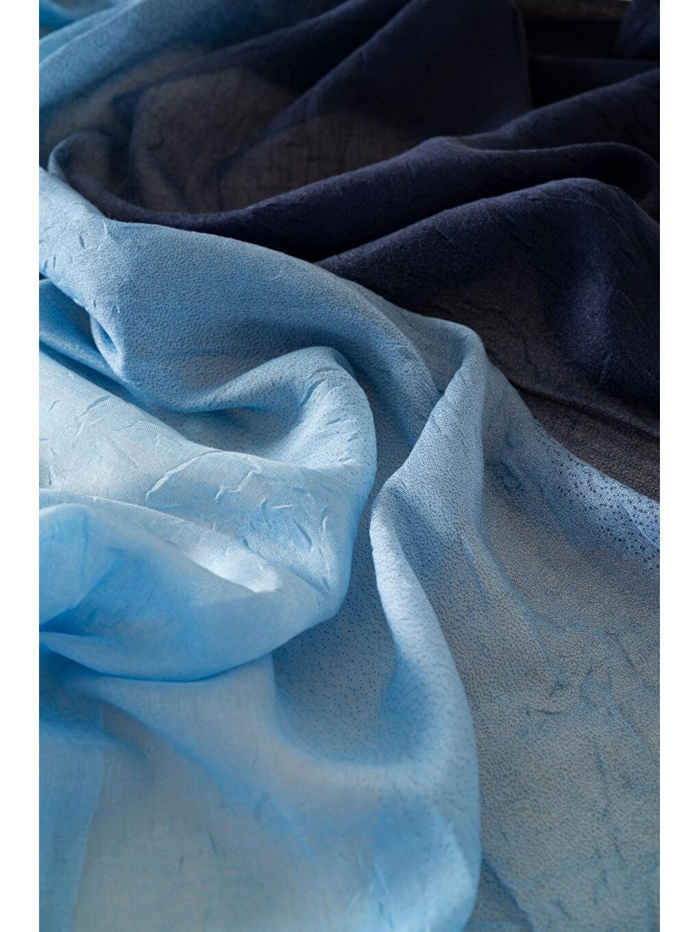 Mavi Kadın Degrade Konfor Şal-2