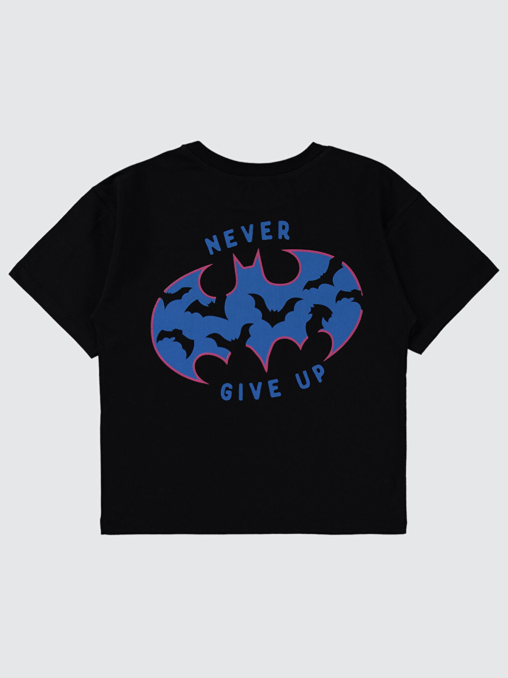 Batman Erkek Çocuk Tişört 6-9 Yaş Siyah-2