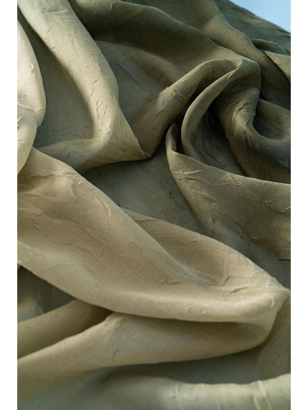 Haki Kadın Degrade Konfor Şal-2