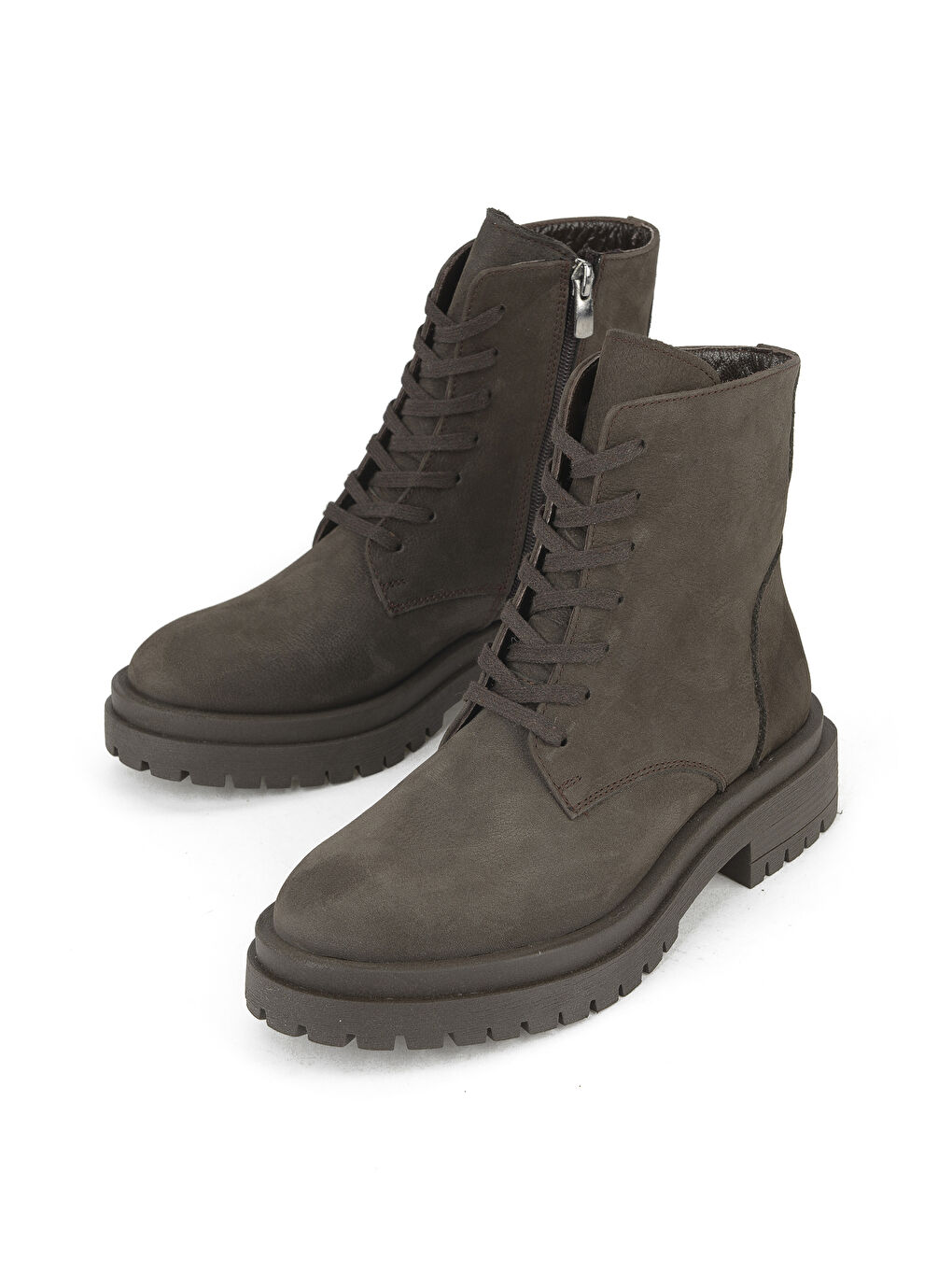 Kahverengi Kadın Hakiki Deri Bot 153359Z3052 Kahve-4