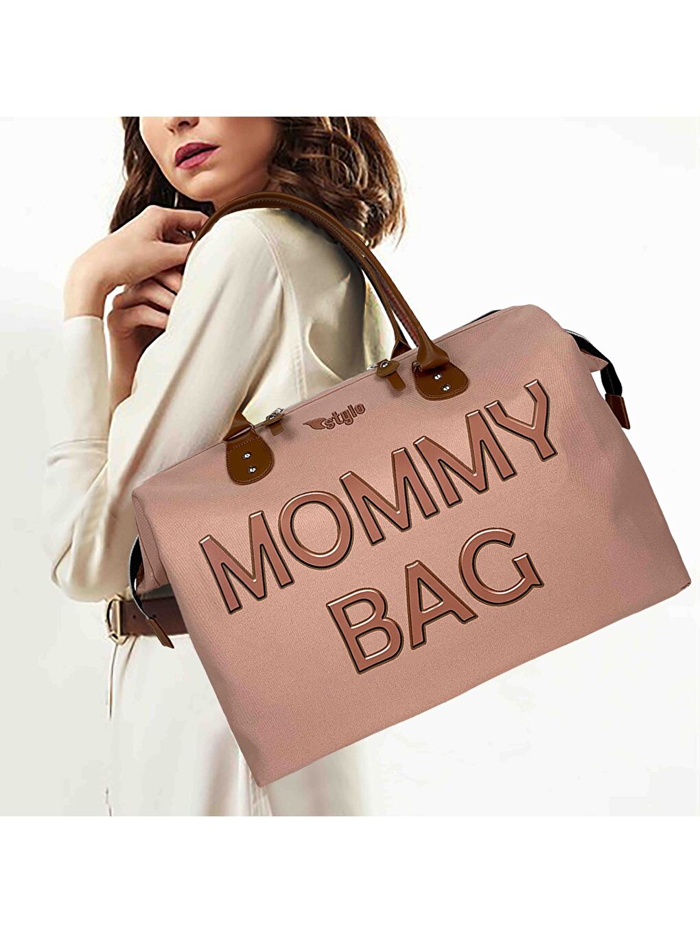 Stylo Mommy Bag Anne Bebek Bakım Çantası Vizon - 3