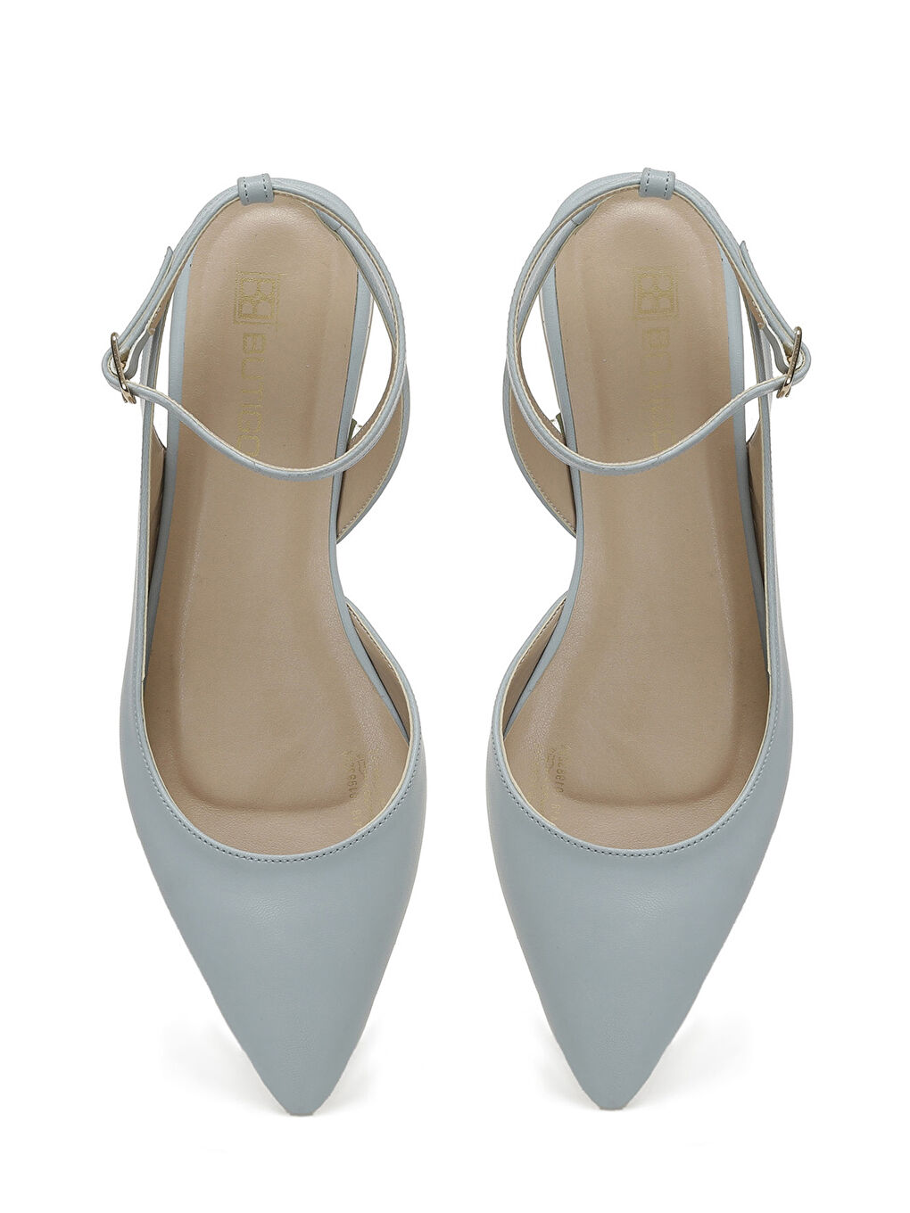 25S-418 5FX Mavi Kadın Babet-3